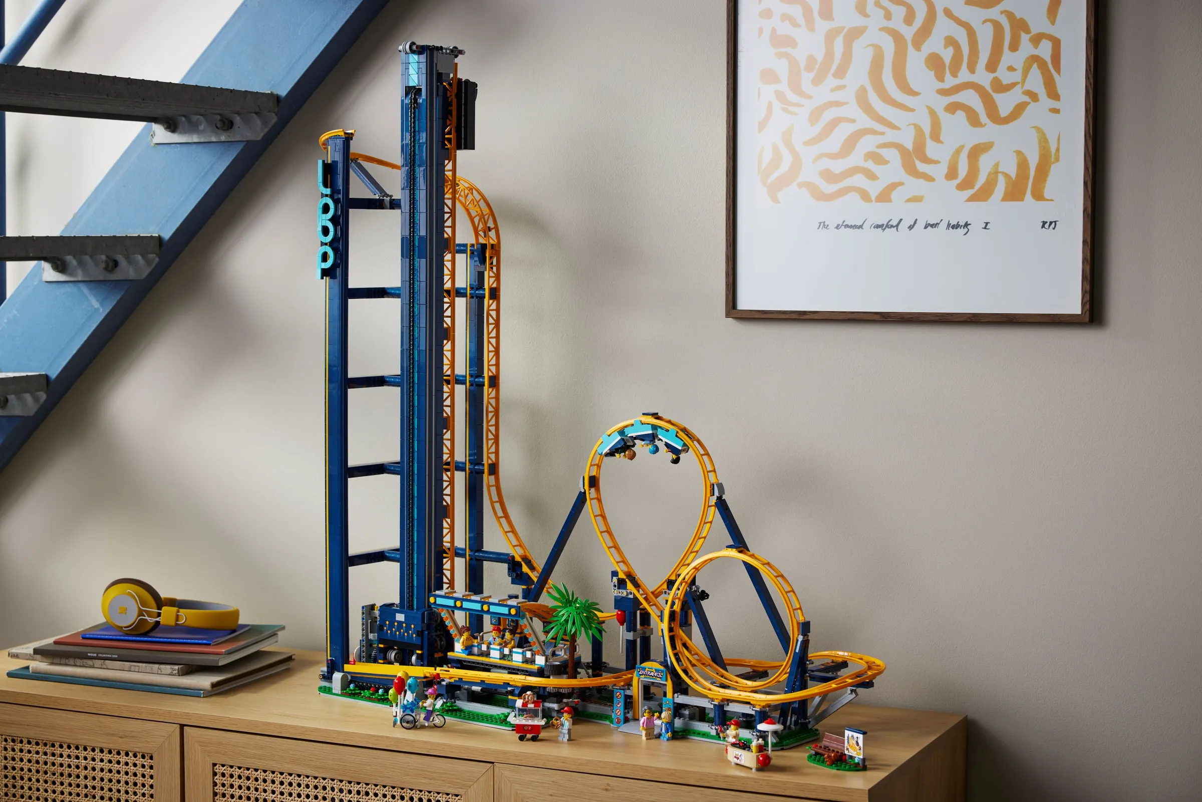 Verhuur van de LEGO loop coaster